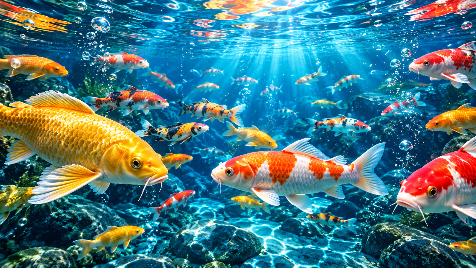 Magical Koi Pond Live Wallpaper Free